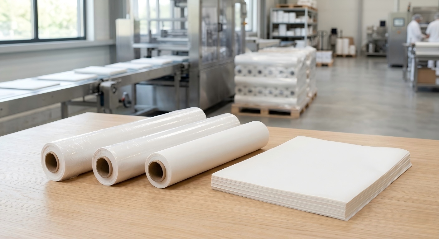 Food Grade Baking Paper Rolls and Sheets Food grade baking paper rolls and sheets for bakery and private label applications