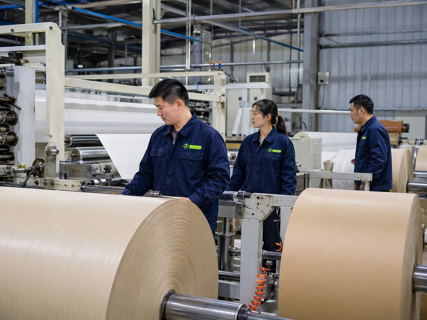 baking paper jumbo roll wholesale production line at Runjia factory Shandong China