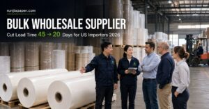 Bulk wholesale supplier Cut Lead Time 45 to 20 Days for US Importers 2026 Runjia warehouse