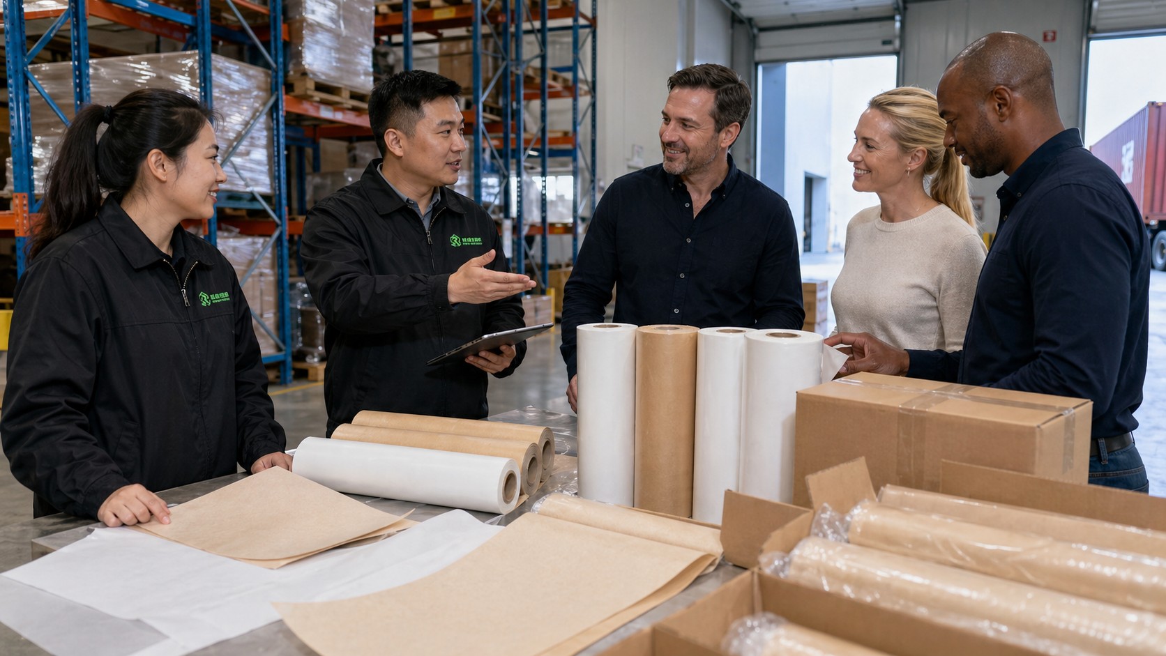 China supplier DDP warehouse delivery with US buyers reviewing inventory and tariff certainty solution