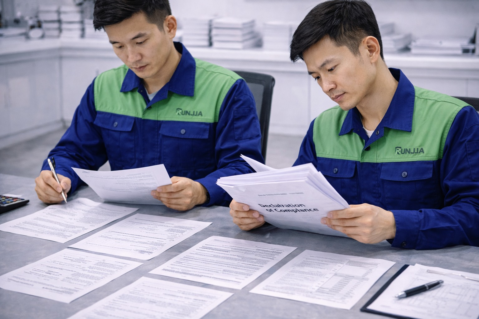 parchment paper manufacturer sourcing declaration of compliance eu 2026 audit