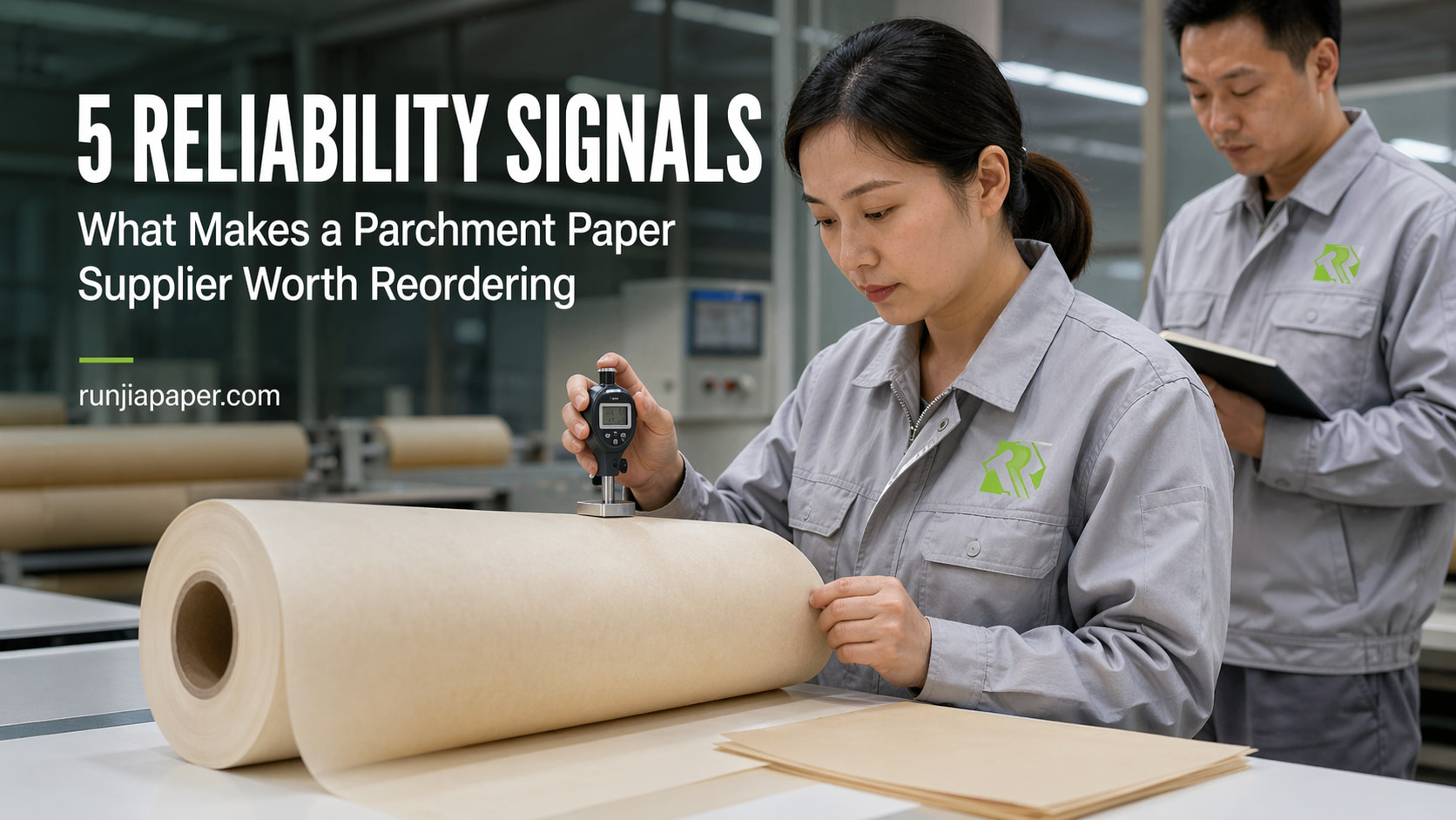 parchment paper supplier 5 reliability signals what makes a supplier worth reordering 2026