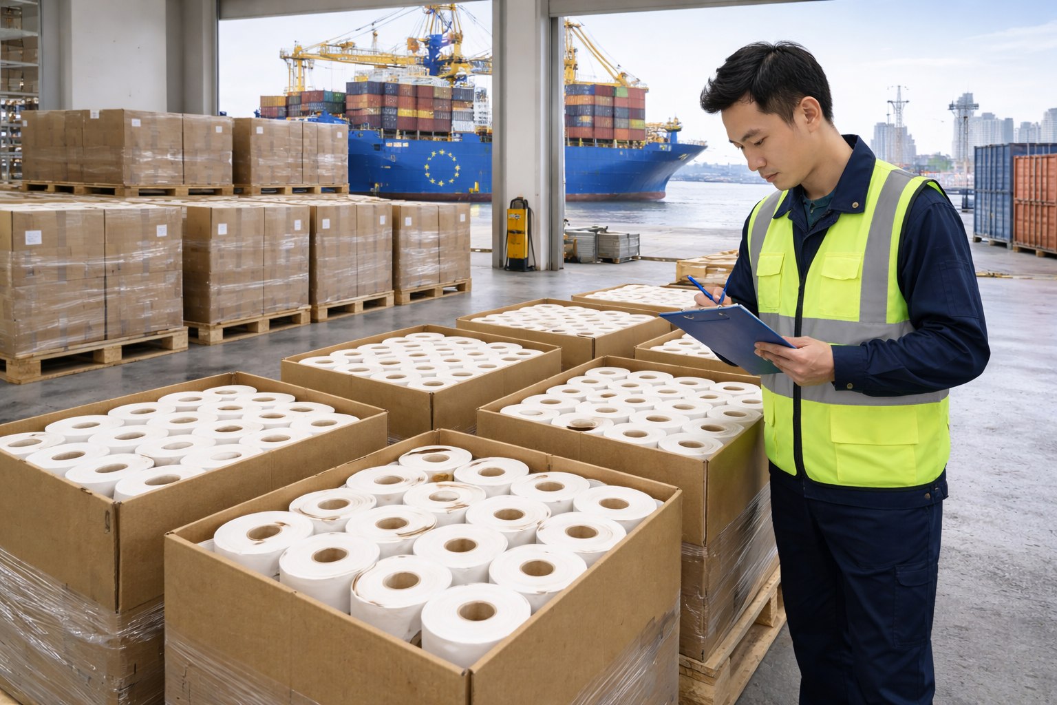 EU PFAS compliance parchment paper supplier lab certificate CIC testing