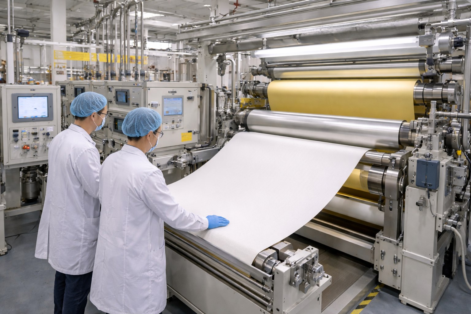 Parchment paper supplier silicone coating production line at Runjia factory in China