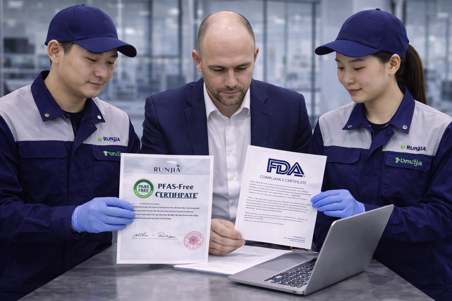 pfas-free parchment paper supplier documentation verification eu importer 2026 checklist