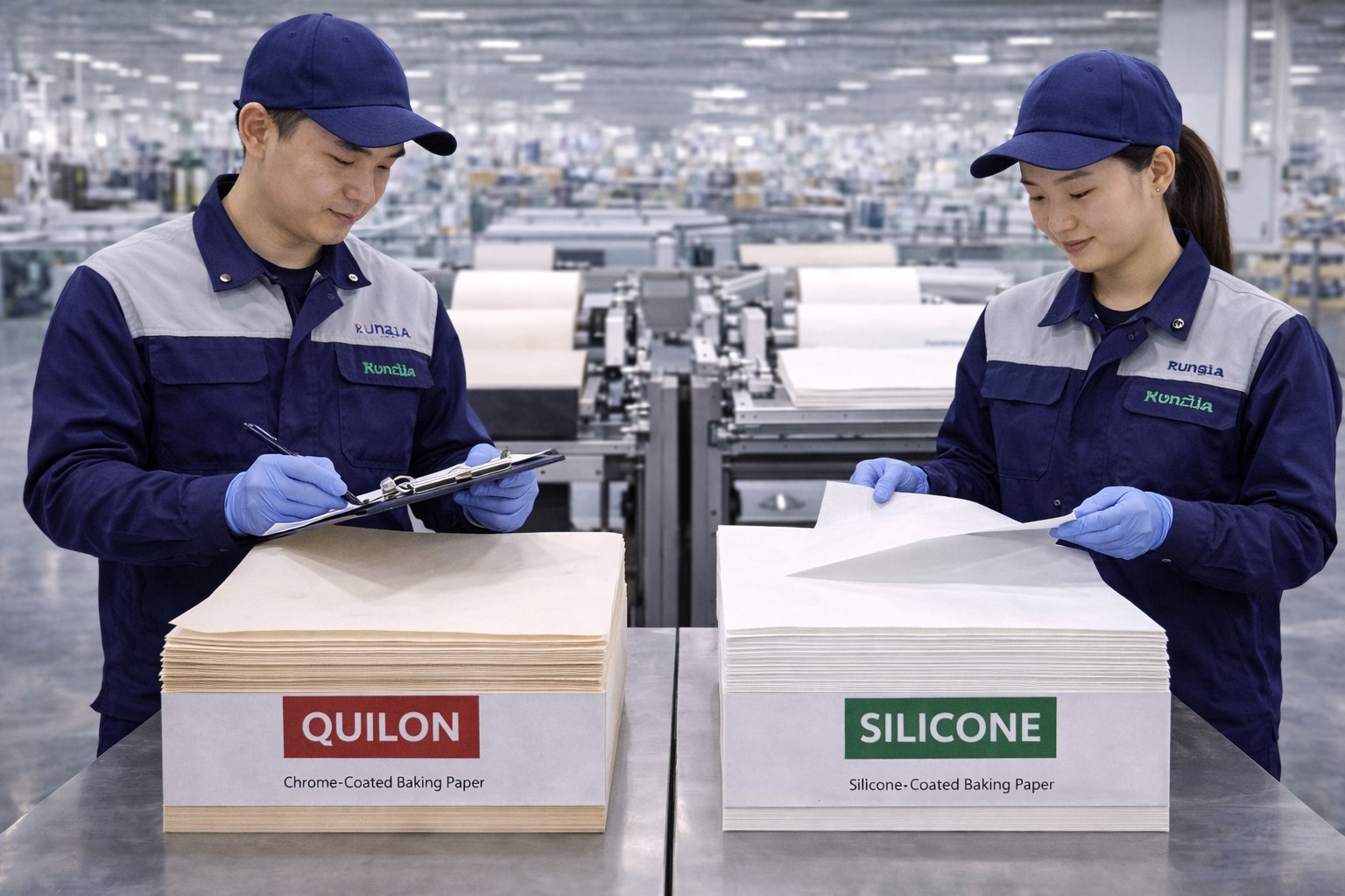 quilon vs silicone coated baking paper wholesale eu retailer audit 2026 rejection