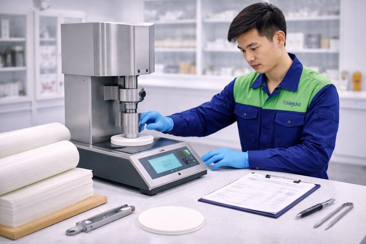 Silicone-free parchment paper supplier density lab ISO 287 testing manufacturing 2026