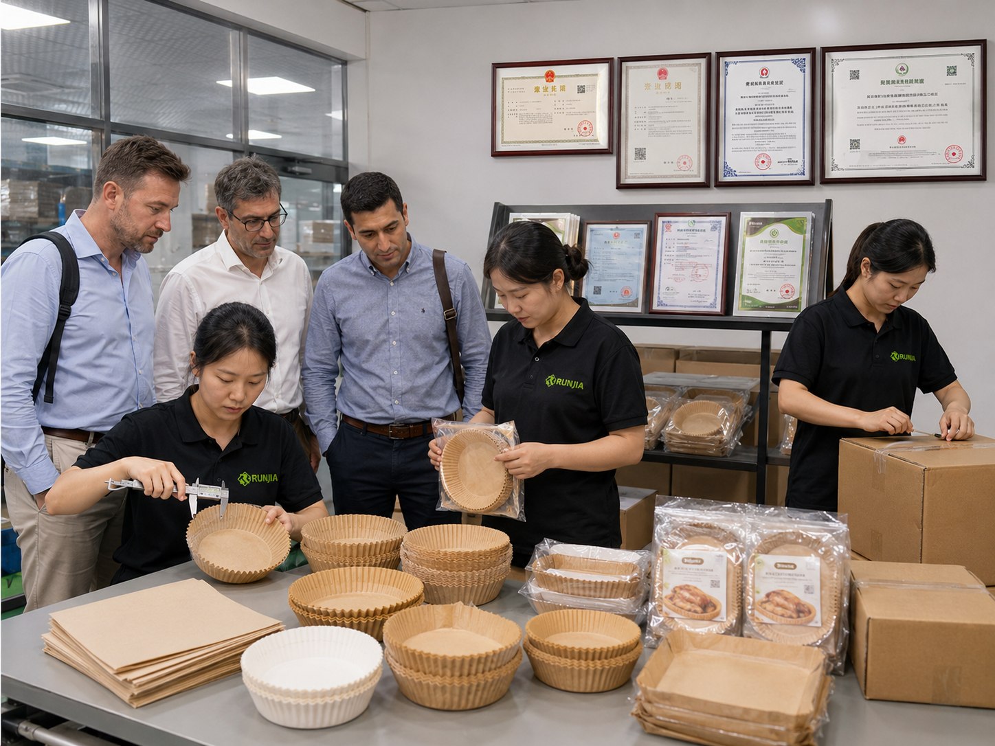 Air fryer paper manufacturer product development and patent strength