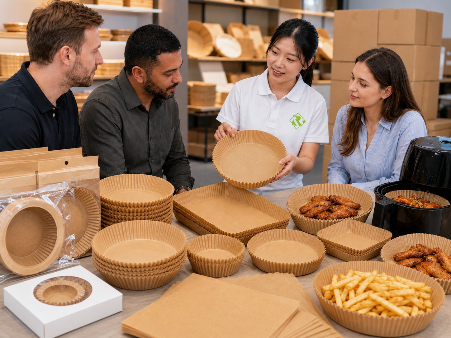 Air fryer paper manufacturer providing stable non-stick food-safe paper supply