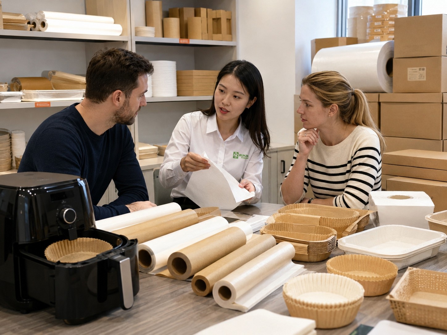Baking Paper Manufacturer product range including baking paper rolls sheets air fryer liners and industrial baking paper
