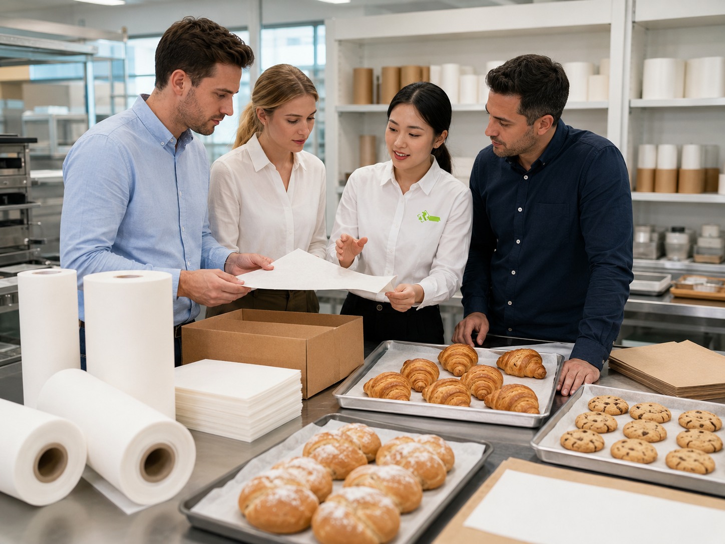 Baking paper manufacturer reducing supply risk for bulk buyers