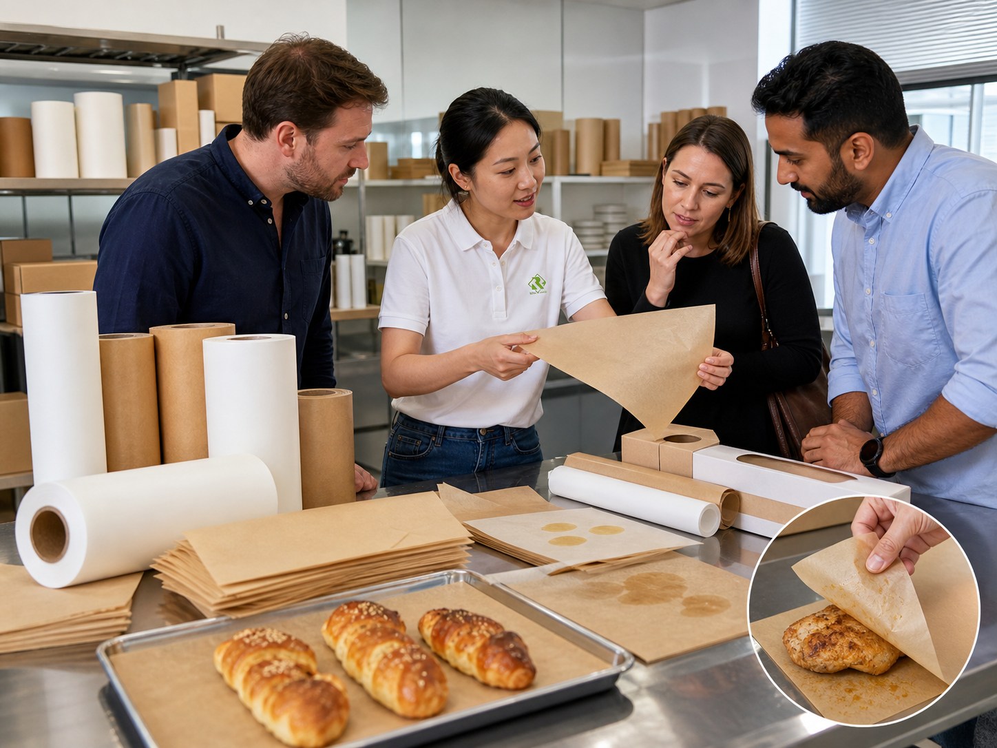 Baking paper manufacturer solution for stable non-stick baking paper supply