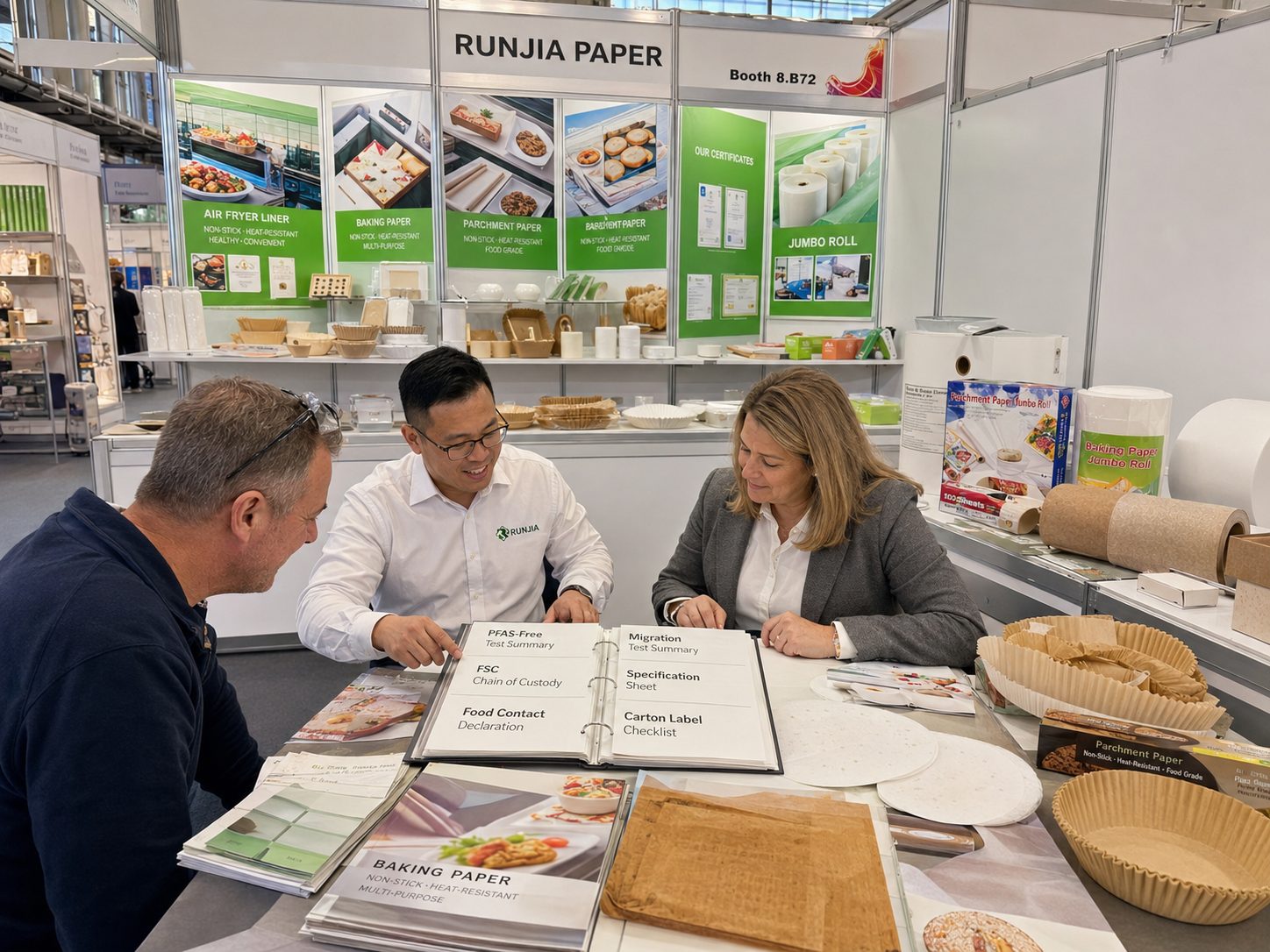 OEM food packaging supplier unified compliance pack at PLMA 2026 Booth 8.B72