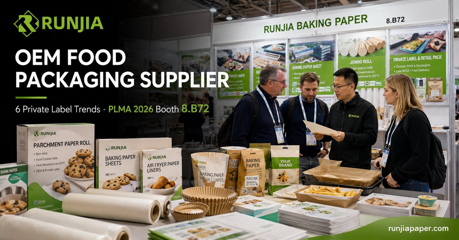 OEM food packaging supplier at PLMA 2026 Booth 8.B72