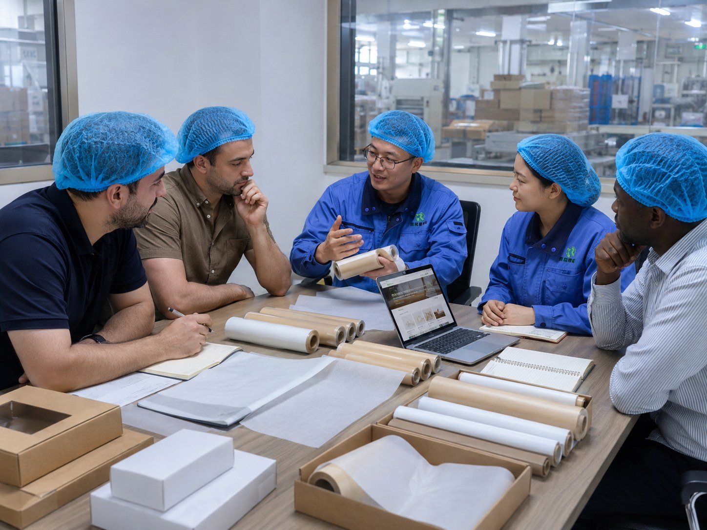 Official website quotation discussion for baking paper and parchment paper supplier projects