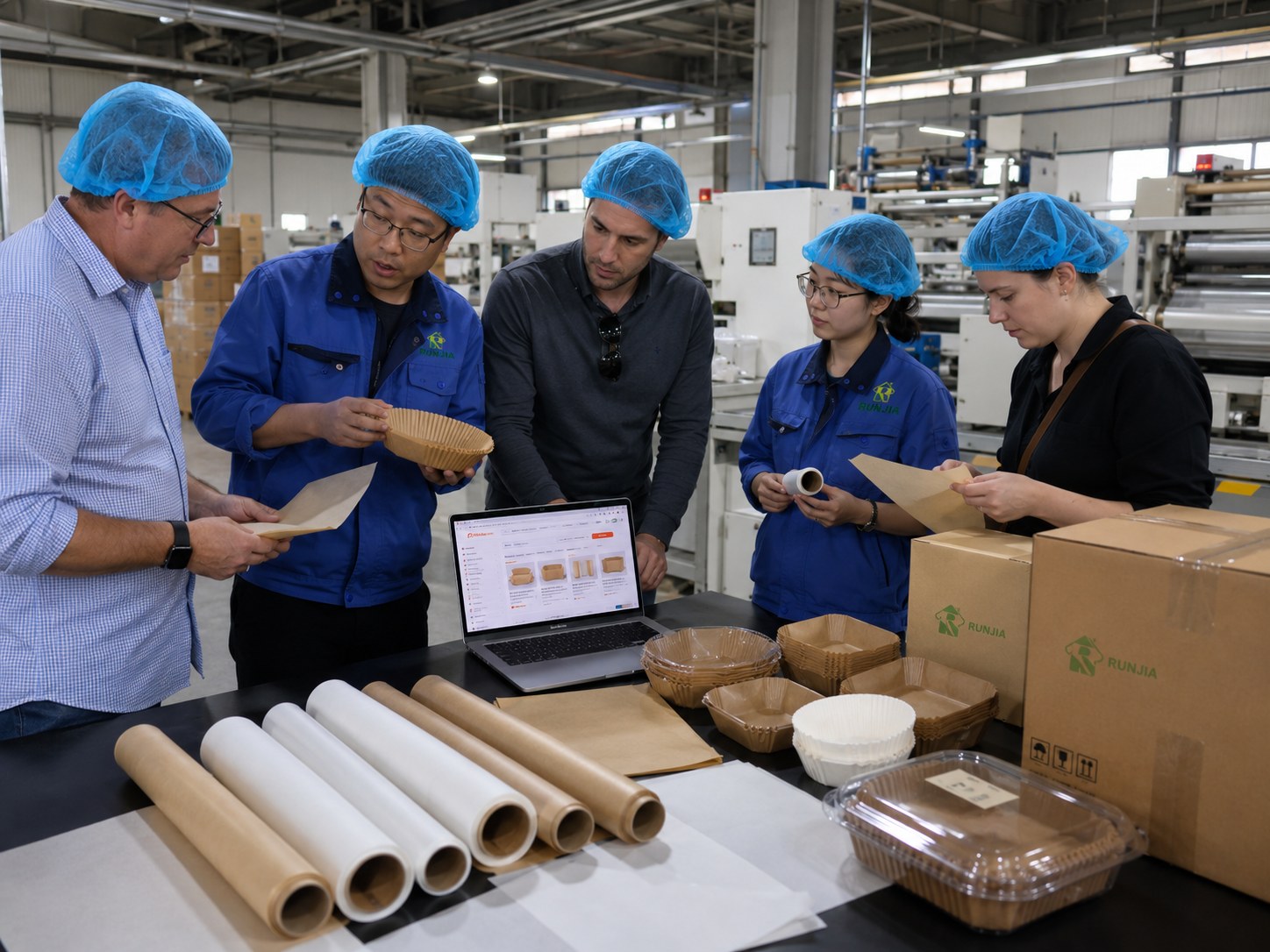 PFAS-Free air fryer paper liner supplier Runjia silicone coated Amazon private label export 2026