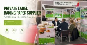 Private label baking paper supplier at PLMA 2026 Booth 8.B72