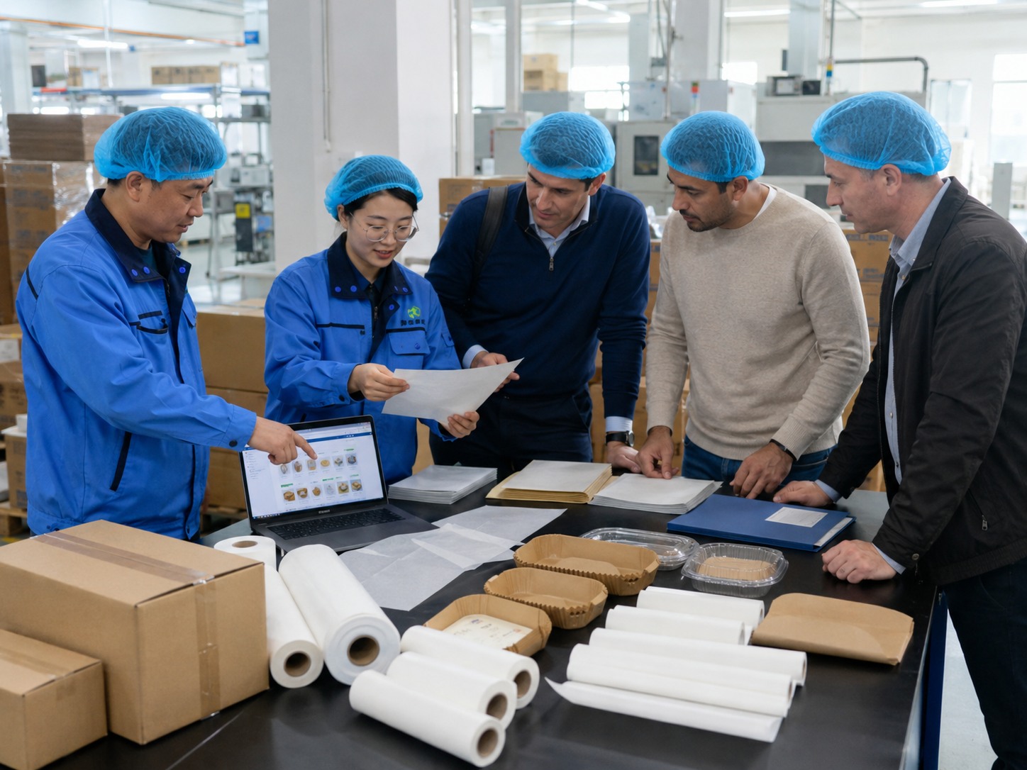 Runjia supplier verification process for baking paper and parchment paper buyers