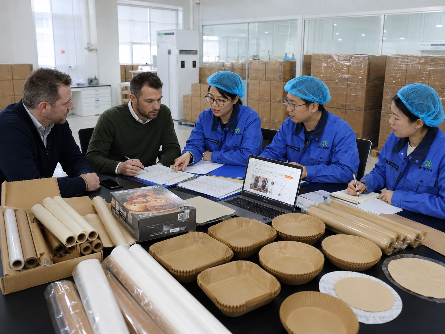 Verified baking paper supplier Runjia Alibaba verification before official website quotation