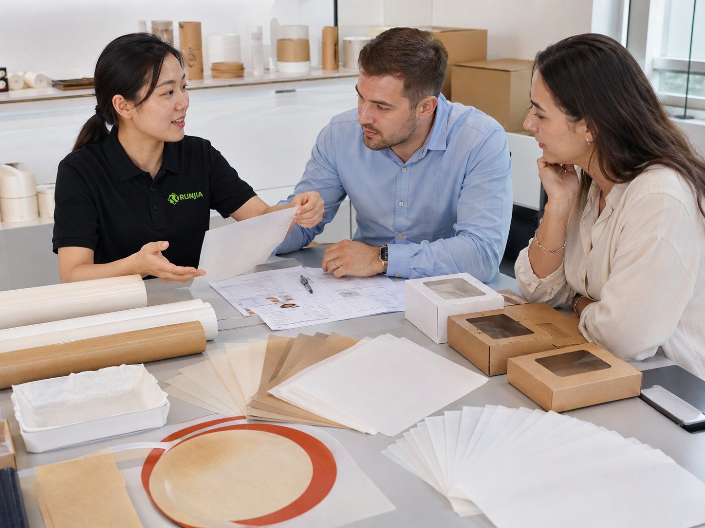 baking paper supplier program for importers distributors food factories private label buyers OEM packaging and bulk supply