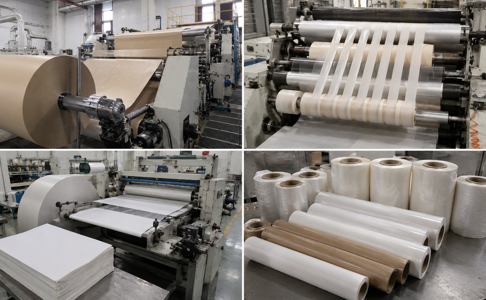 Baking paper production line and factory process context for importer supplier checks.