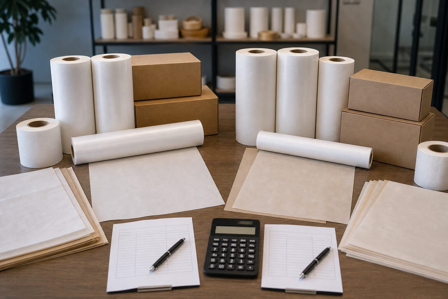 low-price baking paper quote comparison with cartons and calculator