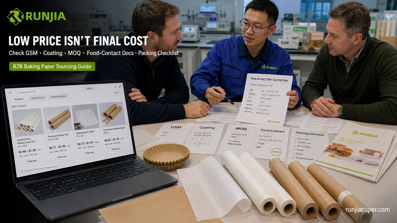 cheap-baking-paper-alibaba-buyer-checklist-featured