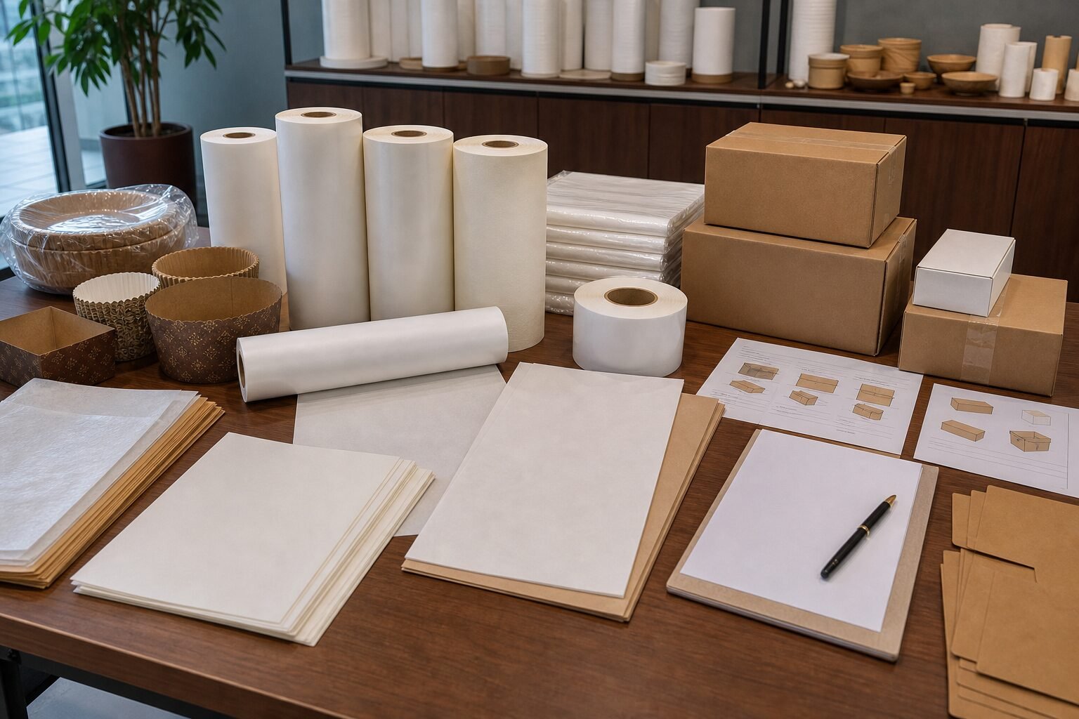 low-price baking paper real cost planning with master cartons