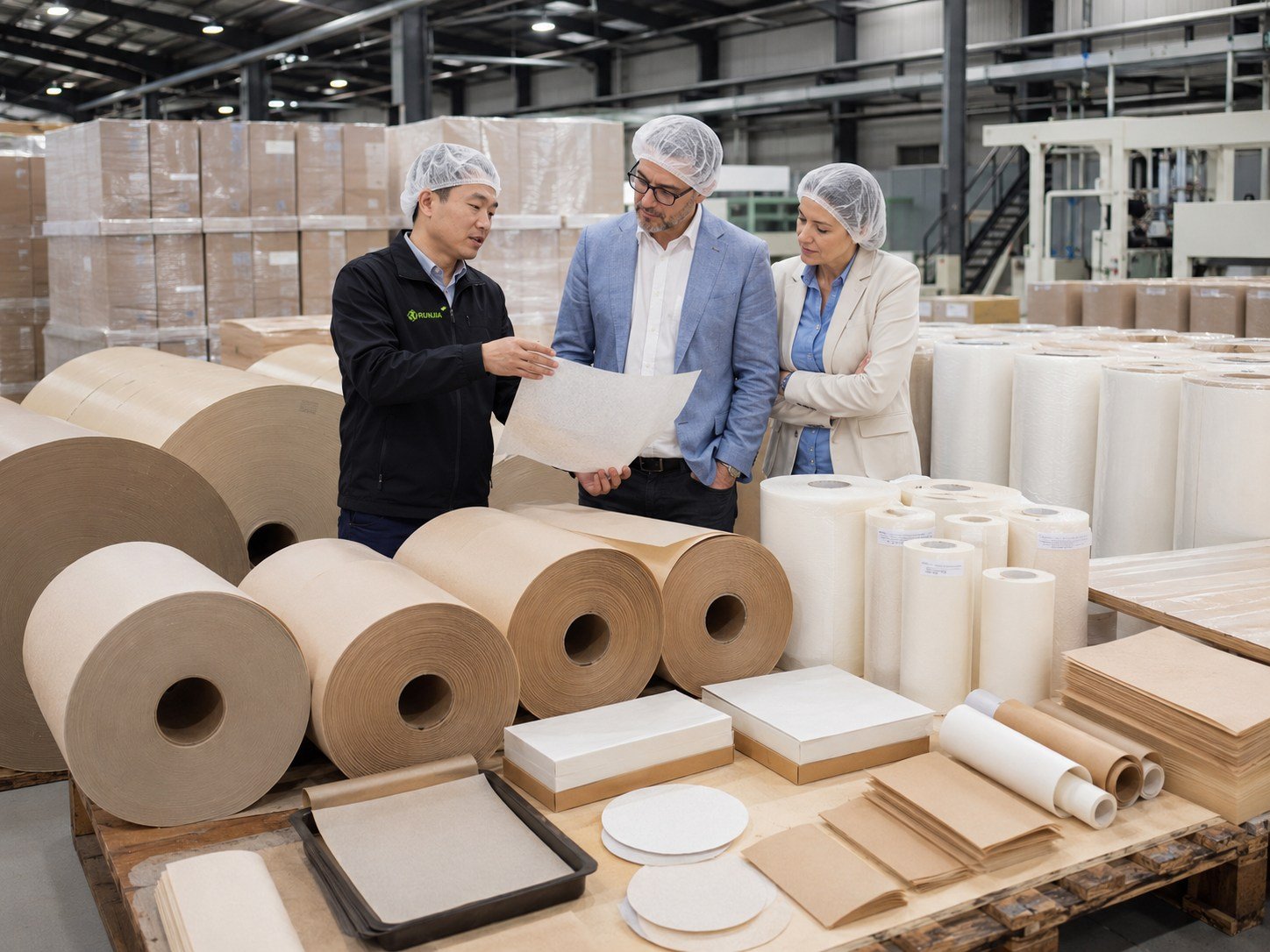 parchment paper supplier jumbo roll widths for converters and industrial buyers