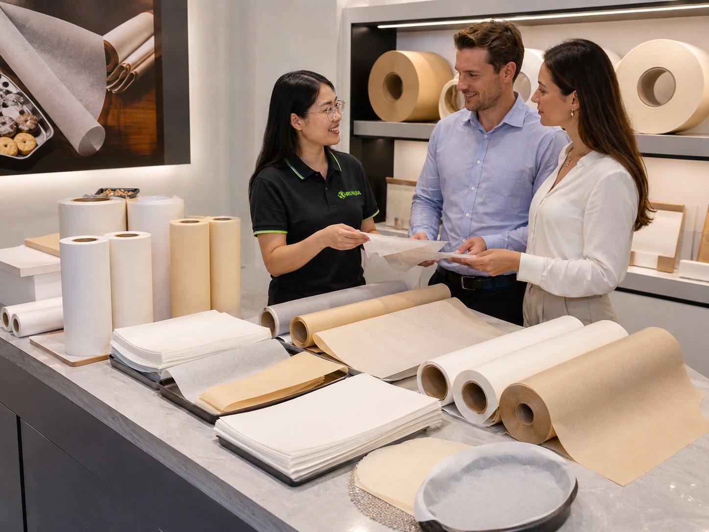 parchment paper supplier sheets rolls jumbo formats bulk orders