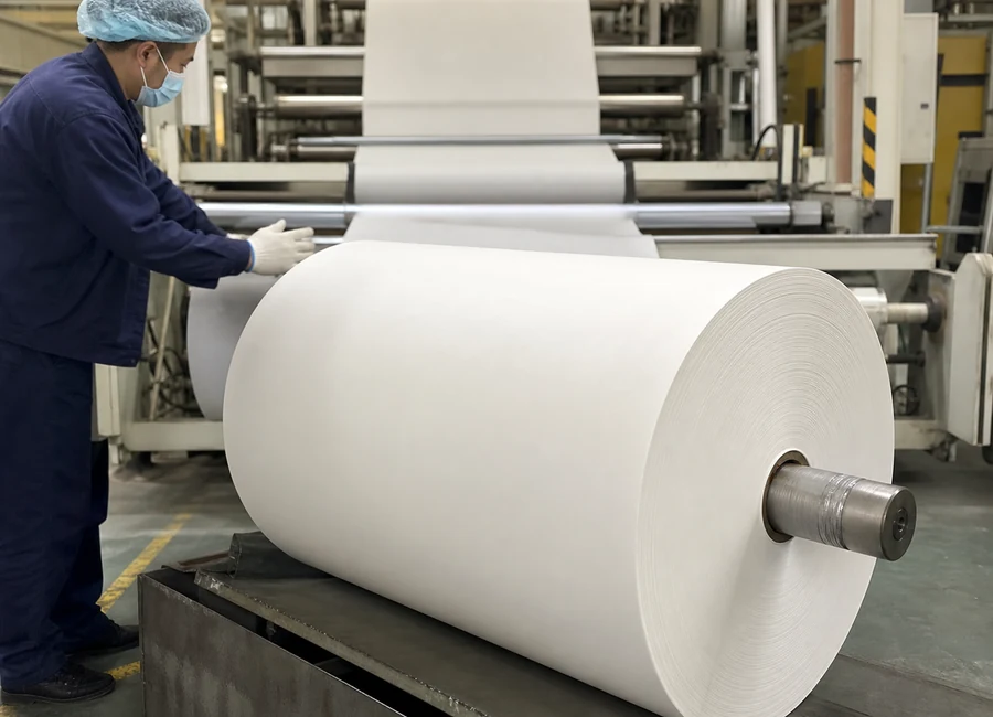 Food-contact paper converting packing and application context