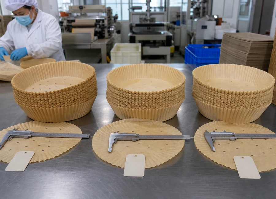 China air fryer paper liner manufacturers product surface detail