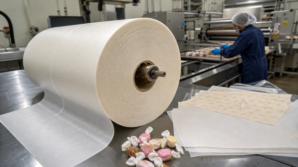 food-grade candy wrap paper