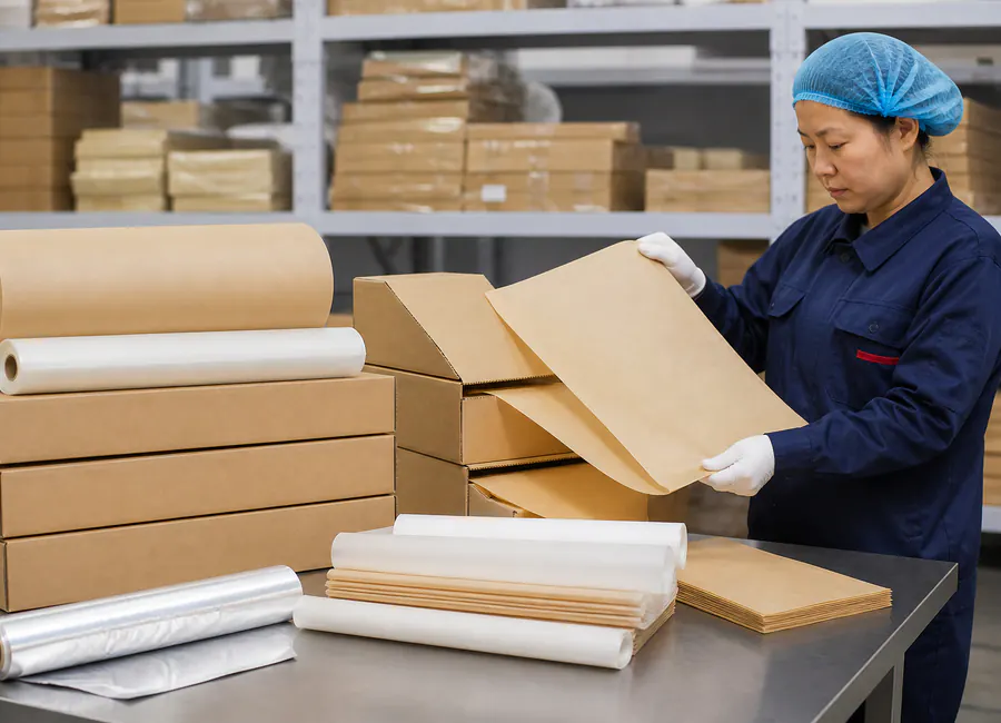 retail rolls, sheets or pre-cut packs of parchment paper commercial application
