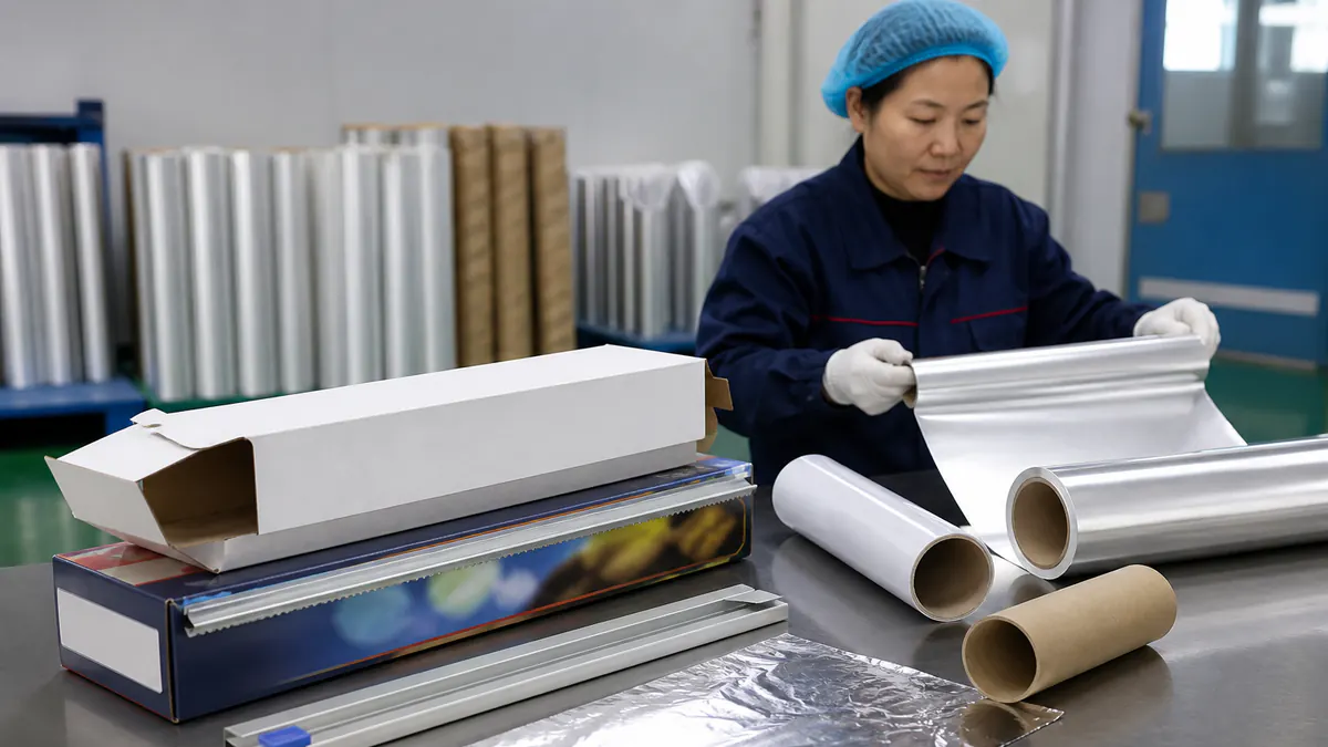 aluminum foil roll supplier