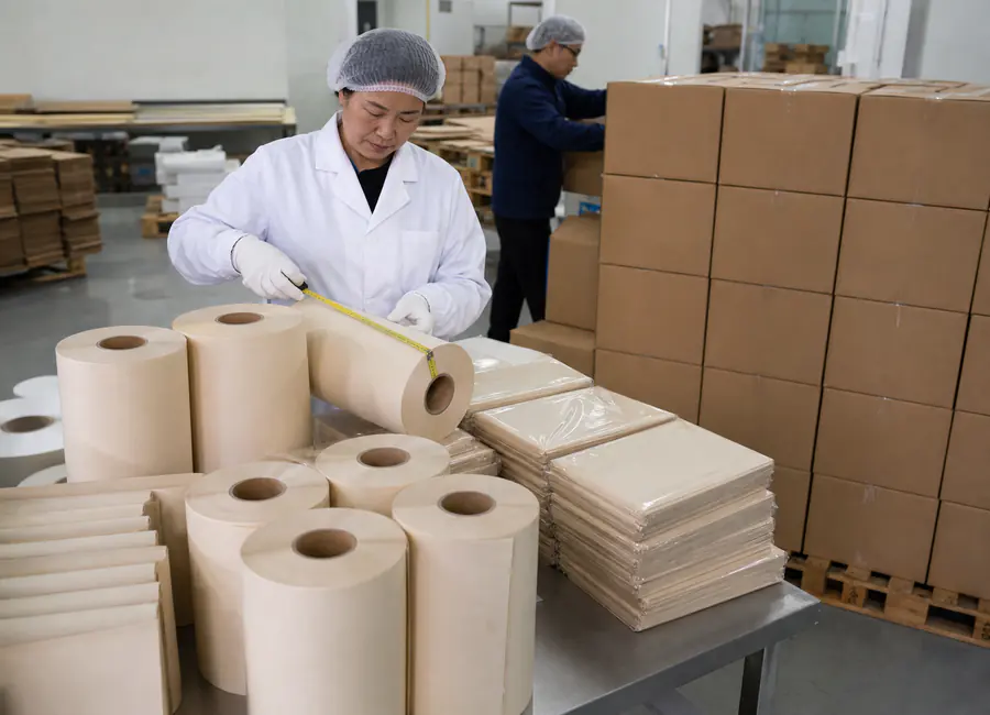 parchment paper wholesale quality inspection and packing control