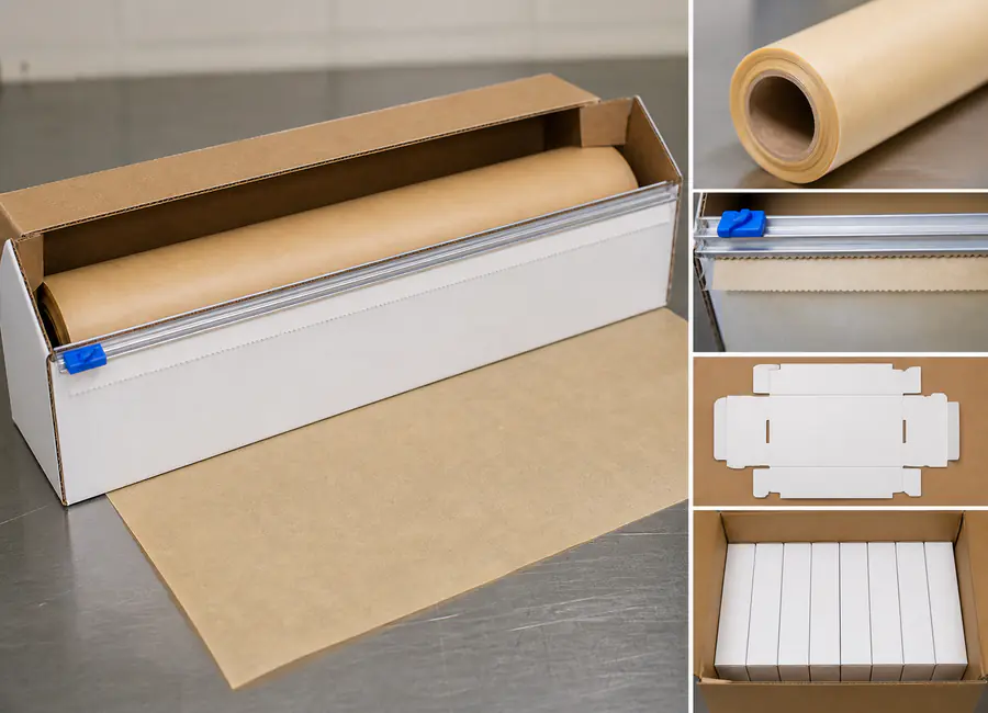 private label parchment paper product and specification detail