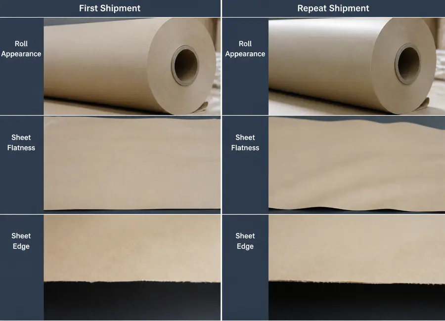 Same-spec baking paper supplier comparison