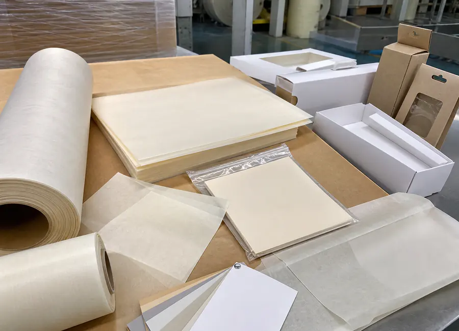 OEM parchment paper product and specification detail