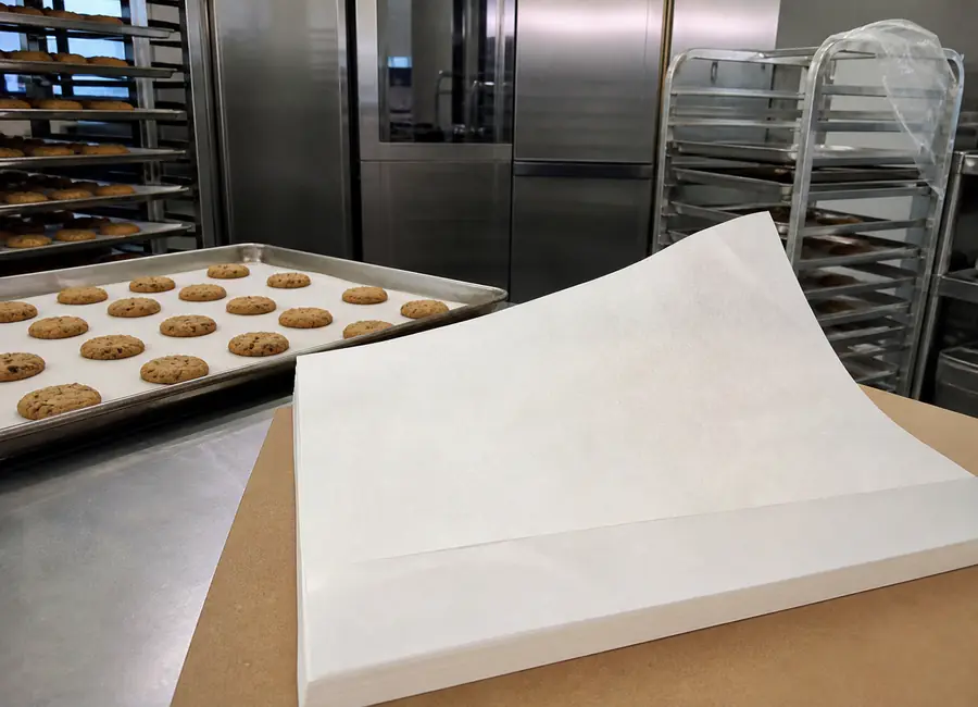 commercial baking paper production approval context