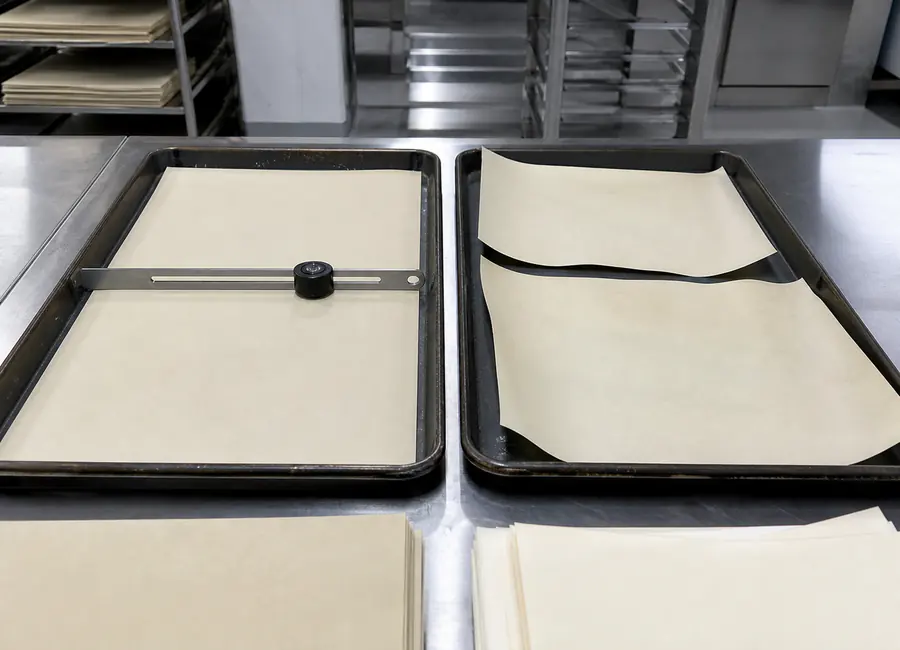 cooking sheet manufacturer controlled sample comparison