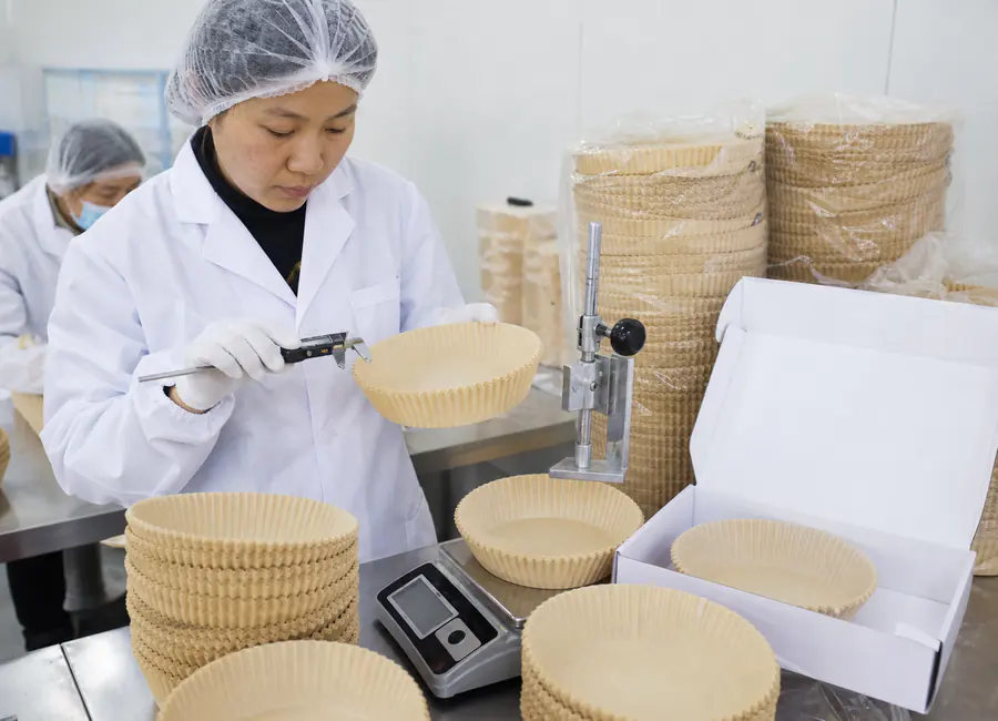 air fryer paper liner manufacturer quality inspection and packing control