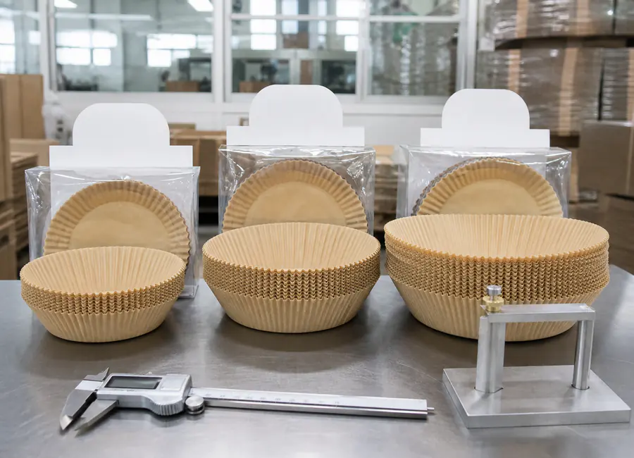 air fryer paper liner manufacturer controlled sample comparison