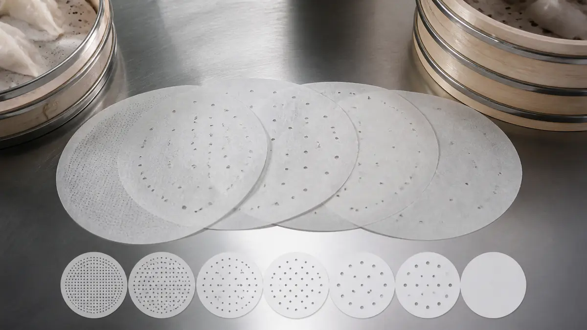 custom perforated steaming paper