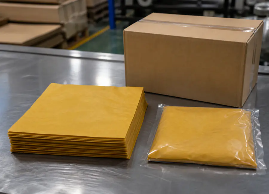 steaming paper OEM packaging production approval context