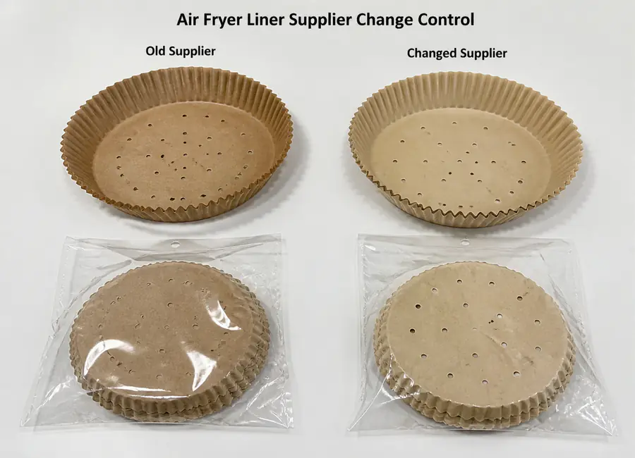 Same-spec air fryer liner supplier comparison