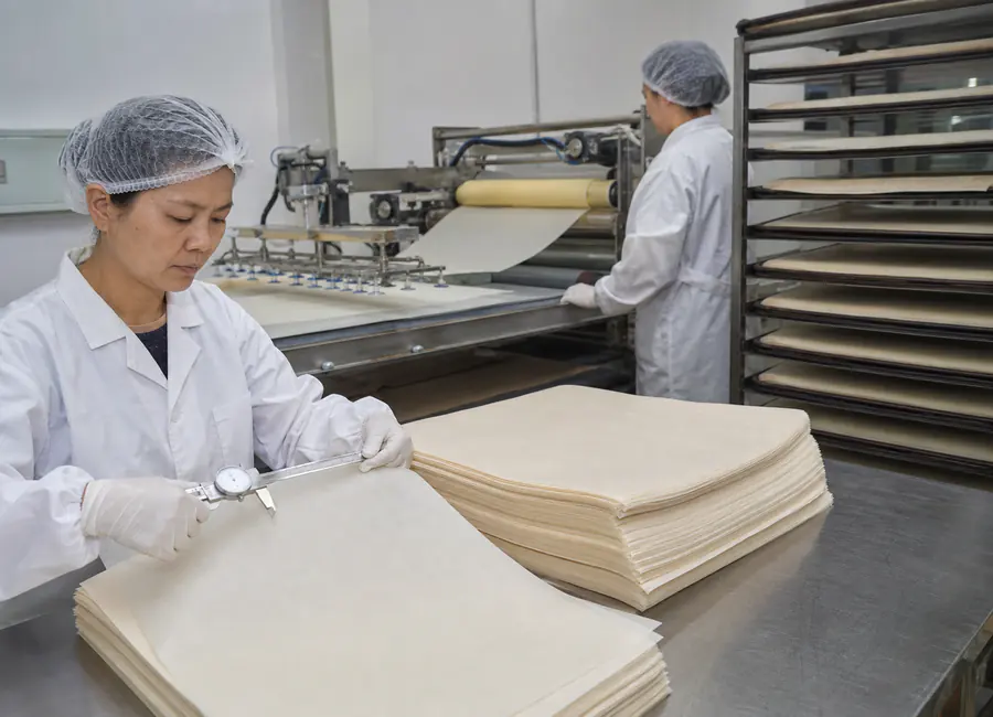 parchment paper for bakeries wholesale quality inspection and packing control
