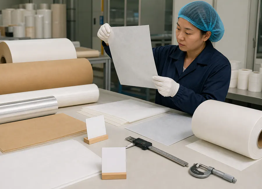 wholesale parchment paper rolls, sheets, jumbo rolls or retail packs sample comparison