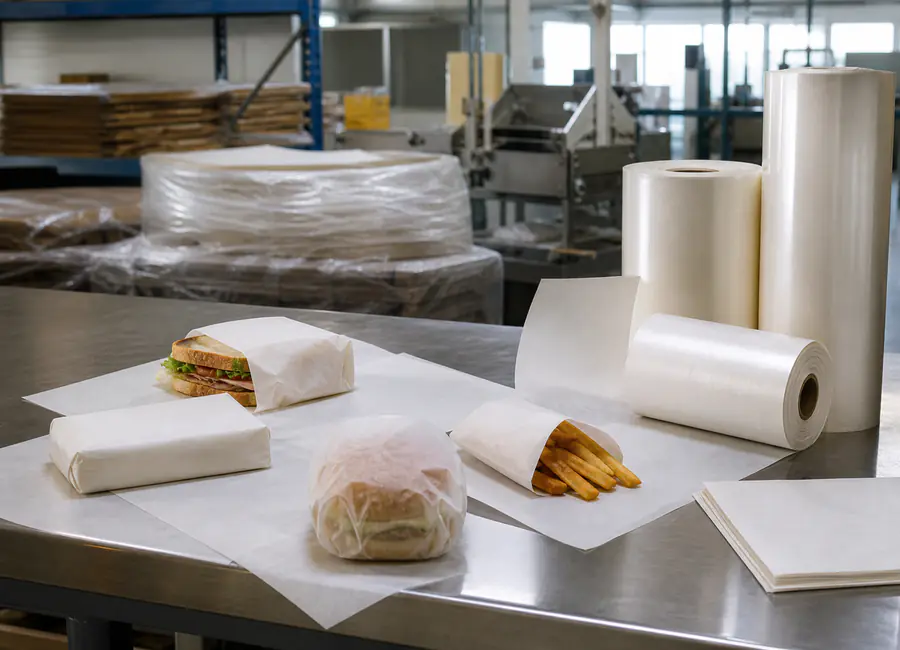 wax paper wholesale production approval context
