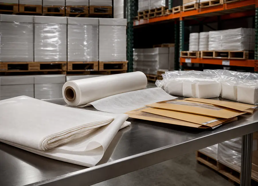 wax paper supplier production approval context